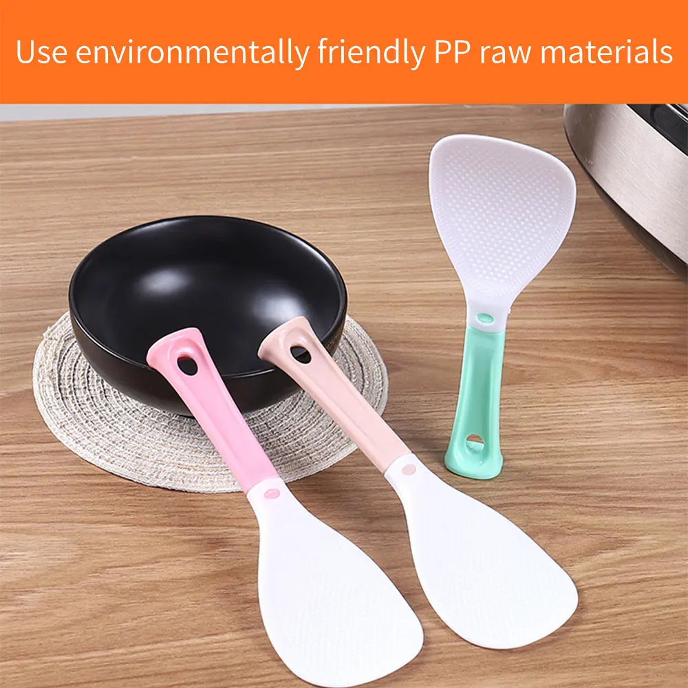 Household non stick rice shovel can stand upright rice serving spoon