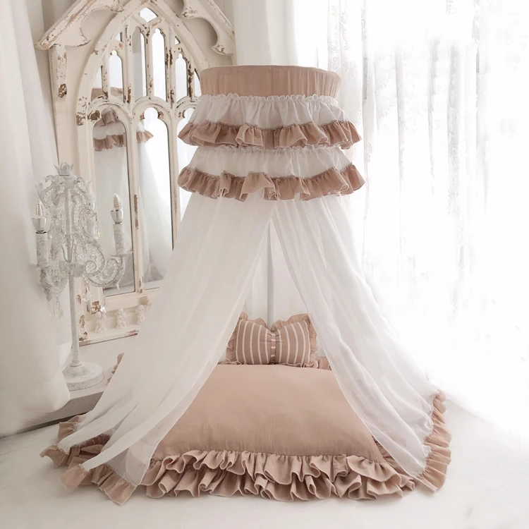 Baby Bedding Dome Tent Newborn Photography Props Baby Bed Princess Prop Posing Poser Fotografia Baby Photo Props For Soft Yarn