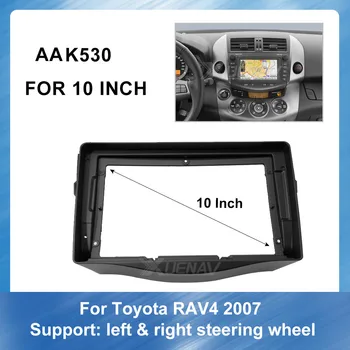 

Car Radio Fascia for Toyota RAV4 2007 (left&right) car Stereo Panel Dash Mount Trim Installation Kit Frame Facia Car Accessories