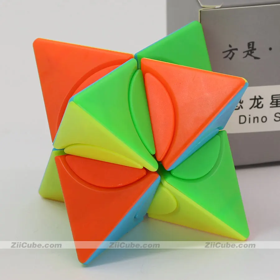 

FS limCube 2x2 Волшебные кубики FangShi круглая серия круглая Пирамида плюс динозавр звезда плюс LiuSeLingJing II пираморфикс волшебный куб игрушка