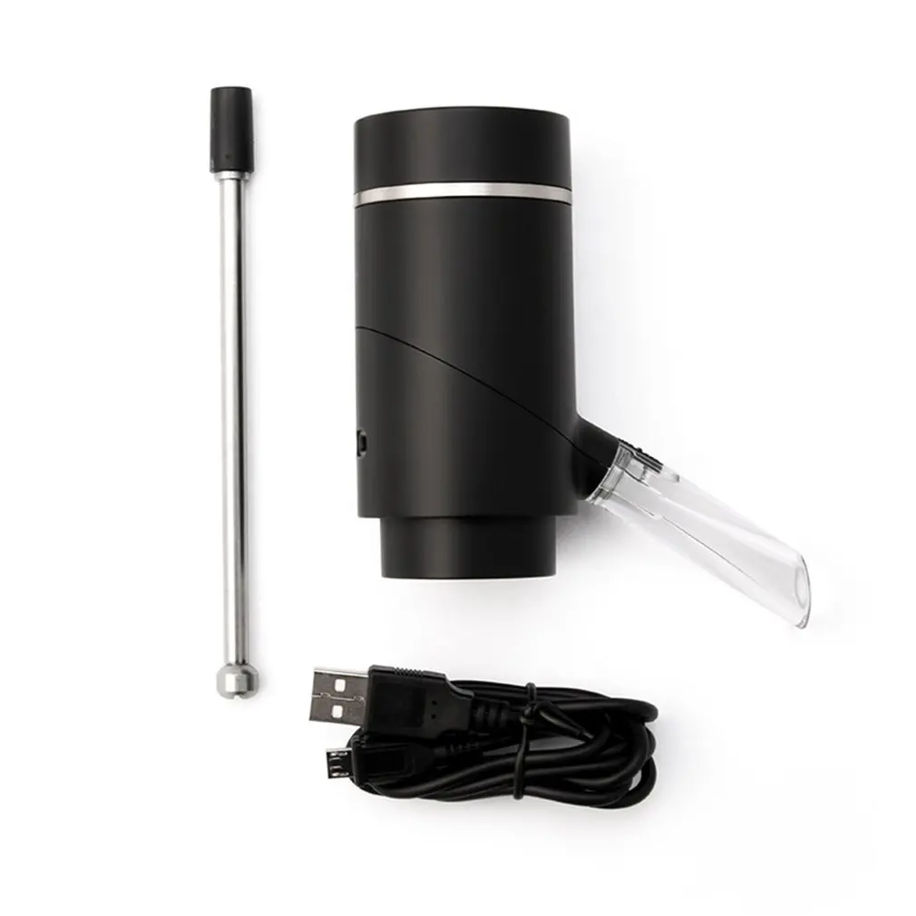 

Rechargeable Electric Red Wine Dispenser Fast Sobering Aerator Pourer Automatic Wine Decanter For Kitchen Use