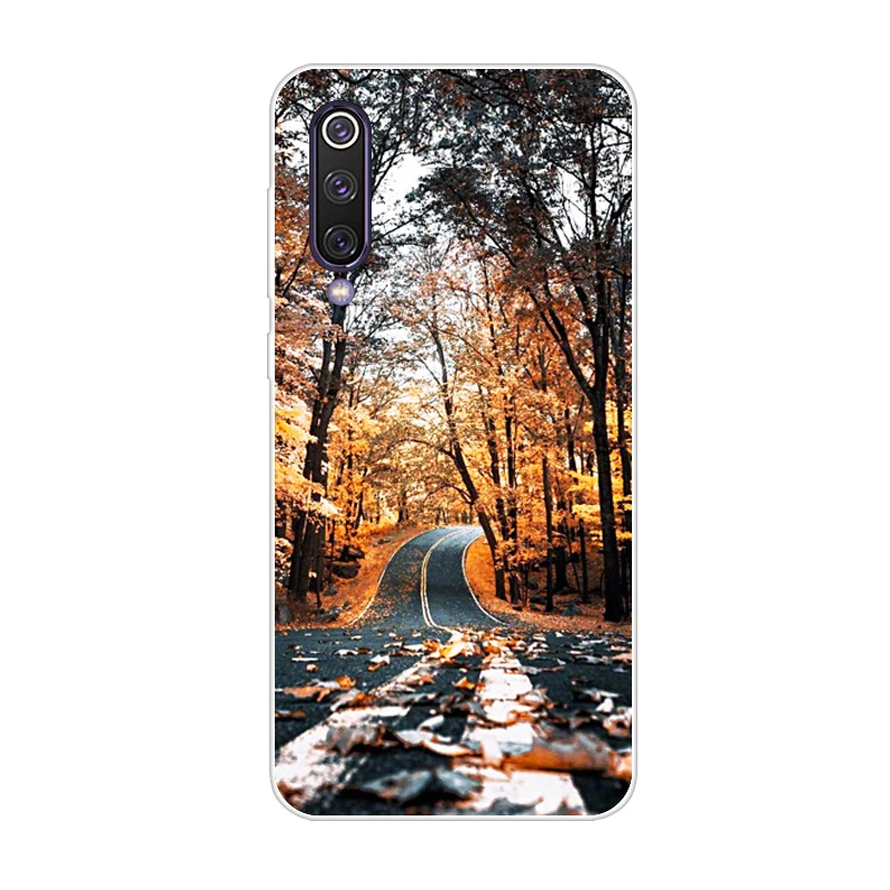 Слоновая кость Для Xiaomi mi 9 чехол mi 9 SE чехол TPU Силиконовый мягкий прозрачный бампер чехол для Xiao mi Xio mi 9 SE 9SE CC9 cc9e мультяшный чехол для телефона - Цвет: Слоновая кость