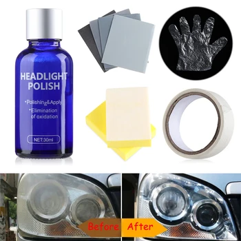 

New Car Headlight Repair Fluid Coating Plated Crystal Polishing Waxing Anti-scratch Liquid Automobiles Maintenance Tools