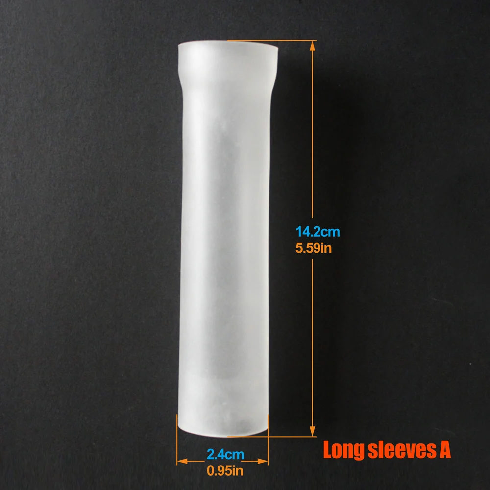 Kit D'extension Pour Piercing D'oreille - Coniques En Acrylique Noir, Pour Stretching Progressif - Accessoire Body Mod