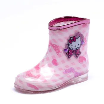 

37-213 TONGPU Soft Waterproof Kid's Short Rain Boots