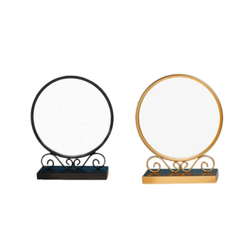 

Nordic Multi-Function Portable Desktop Mirror Eye Single-Sided Bathroom Dressing Table Beauty Makeup Tool Mirror