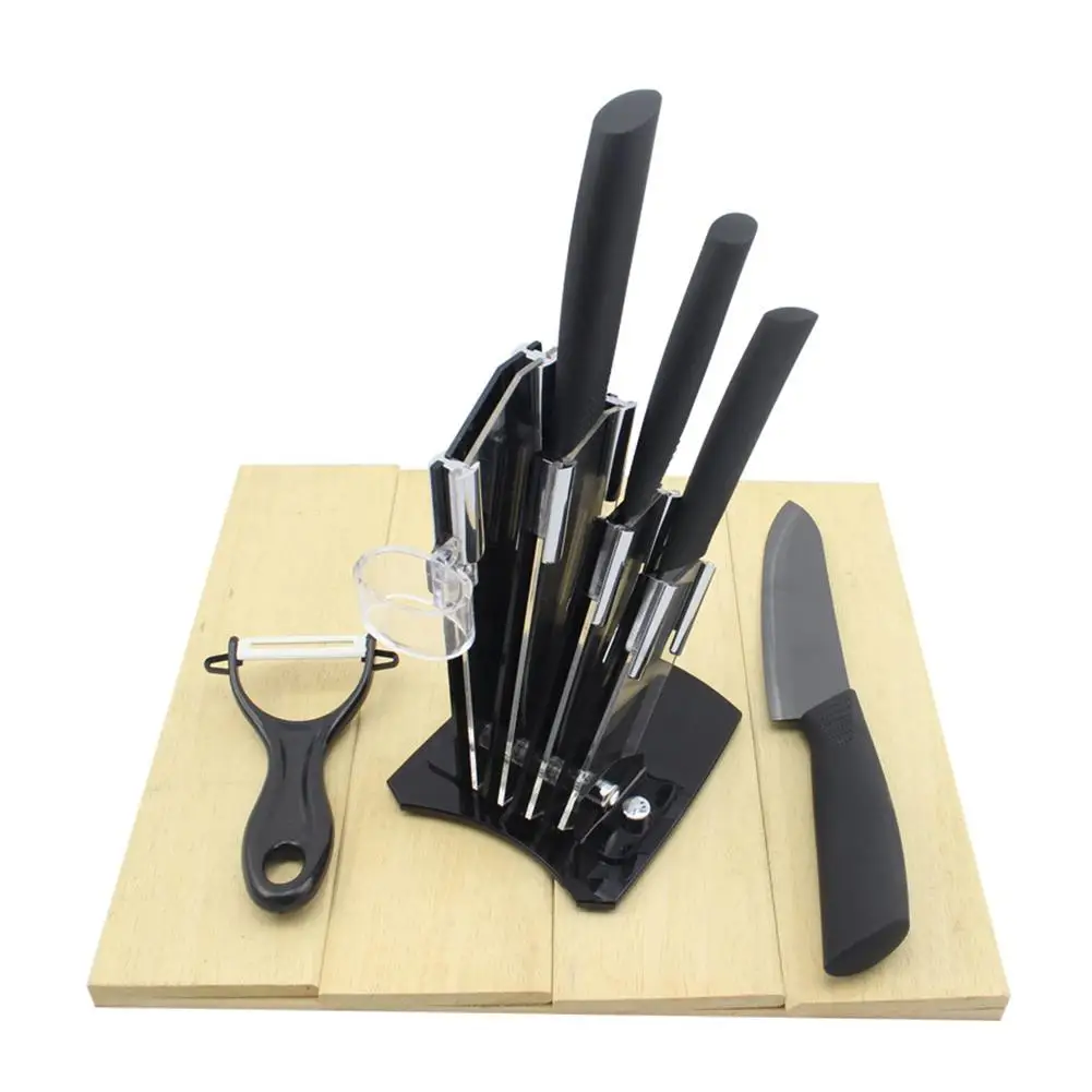 Акриловый держатель для ножей, прозрачный блок для ножей, подставка для ножей, полка для хранения, ящик для хранения, органайзер, кухонные аксессуары, инструмент