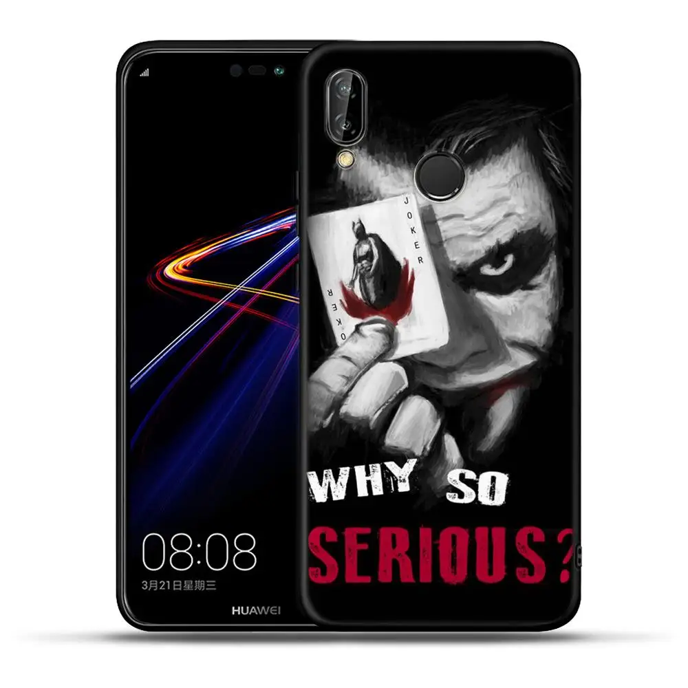 Яд в стиле «Джокер» для Huawei Honor 8 9 10 20 Lite 7A Pro 7C 8A 8S 8X 8C 9X вид 20 V20 Чехол Мягкий силиконовый чехол для задней панели телефона Capa ETUI
