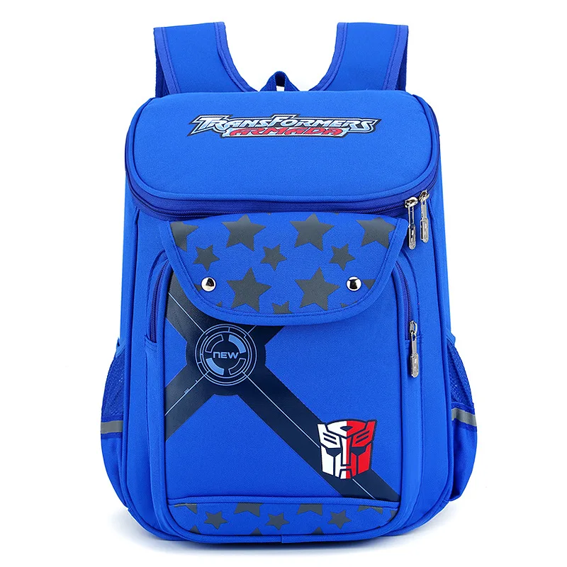 

New Style Schoolbag for Elementary School Students Men's CHILDREN'S Cartoon Backpack 2-6 Grade Large-Volume Burden Relieving Bac