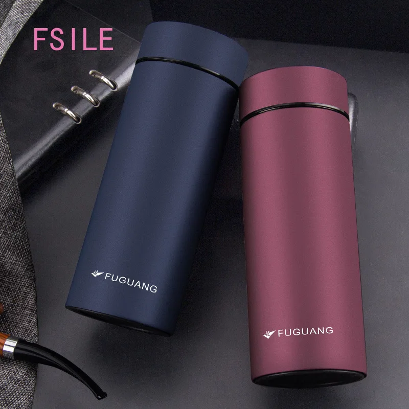 

Stylish and Simple Insulation Cup Men and Women Business Car Straight Cup Vacuum Cup Vacuum Stainless Steel Portable Water Cup