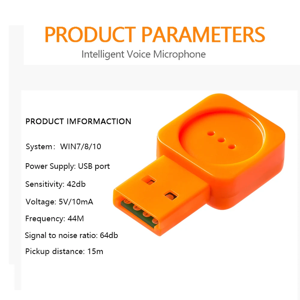 Мини USB микрофон AI Smart Mic Портативный Поддержка многоязычного перевода студийный, для речи для ноутбука ноутбук ПК