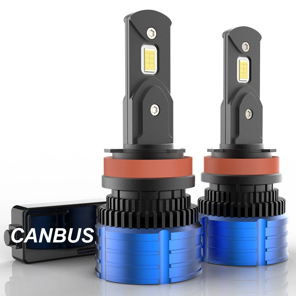 80W H7 Led Canbus 24000LM High Power Headlight H1 H4 H8 H11 9005 9006 Hb3 HB4 Led Bulb Turbo Lamp for Car Luces Led Para Auto
