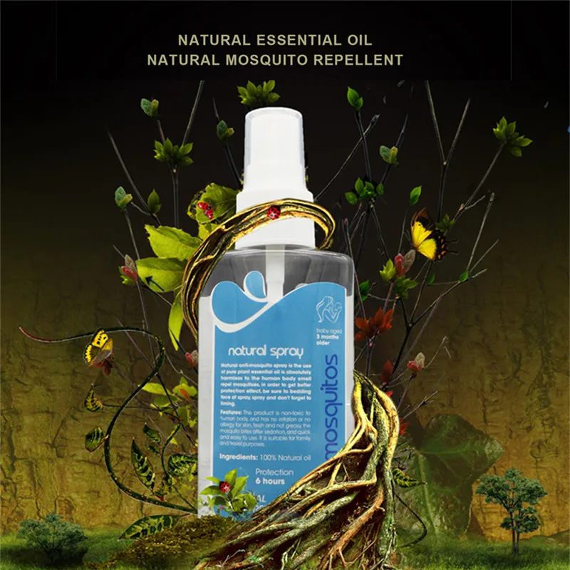 

Adult Kids 60ml Outdoor Repellent Liquid Mosquito Repellent Spray Anti-itch Mosquito Bite Itching Spray Repellent Liquid Camping