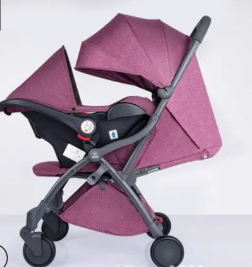 

2019Baby Stroller foldable baby buggy car Travelling Pram can sit can lie Children Pushchair on the airplane, Europe no tax