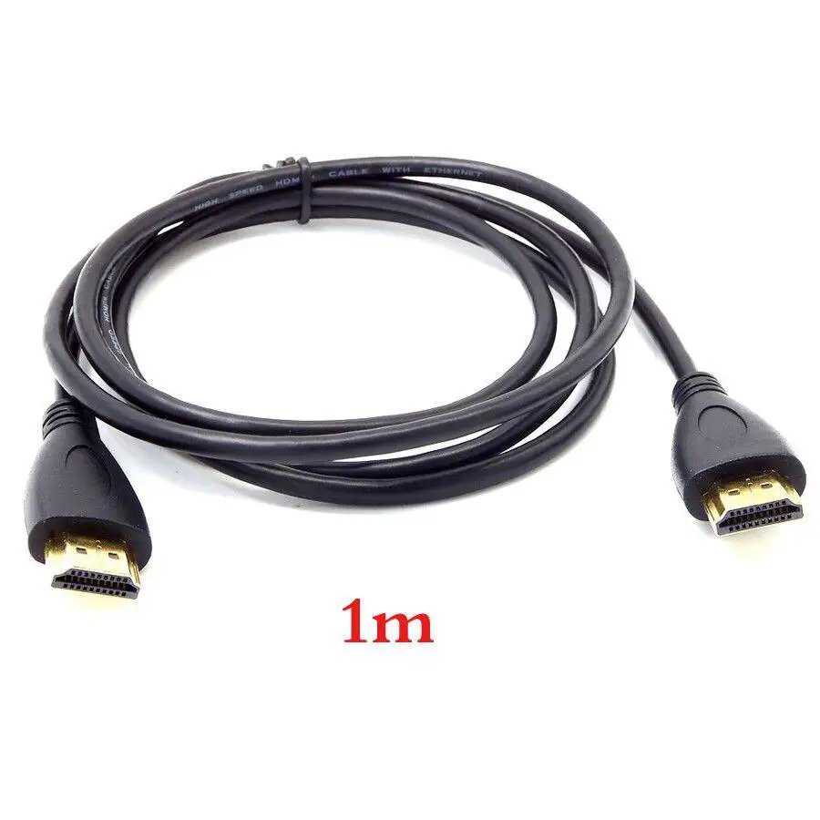 1M MeterMall 1080P Высокоскоростной 3D HDMI кабель V1.4 соединение Высокое качество проектор изображения семейный фильм эфирный Hdmi кабель видео - Цвет: 1M