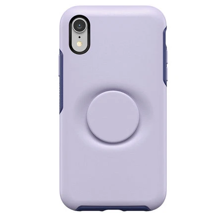 PURPLE Роскошный противоударный чехол POPINGSERIES с логотипом для iphone 8, 7, 6, 6s, противоударный, простая установка для iphone 7, 8, 6, 6s plus - Цвет: PURPLE