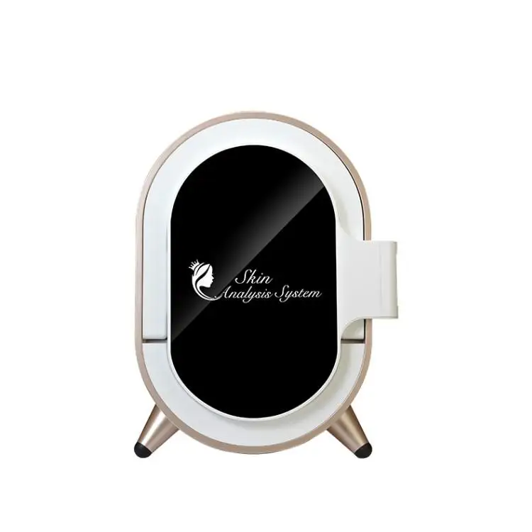 2020 High Technology skin analysis scan facial skin analyzer digital 7 languages support beauty machine fast 