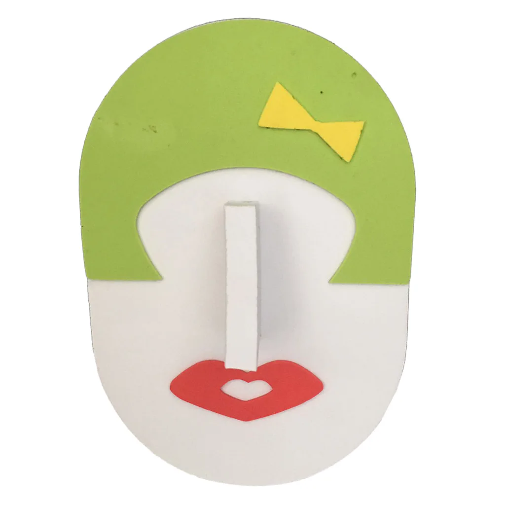 Sunglasses Display Tabletop Solid Eyewear Holder Eyeglass Creative Face Display Stand Rack