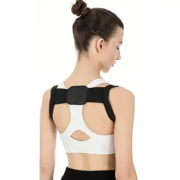 

Polyester Back Belt Back Brace Easy Operate Improve Hunchback Habits Support Shoulder Belt Orthopedic Corrector Beauty Corset