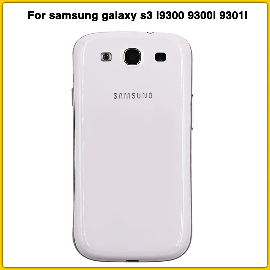 Full Housing Case For samsung galaxy s3 i9300 S3 neo 9300i 9301i Battery Back Cover Door Rear Case Middle Frame Plate Bezel