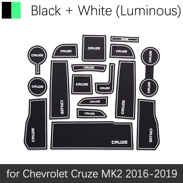 Противогрязная Накладка для Chevrolet Cruze 2 mk2 Chevy седан, аксессуары для люка, дверной паз, слот для ворот, подставка
