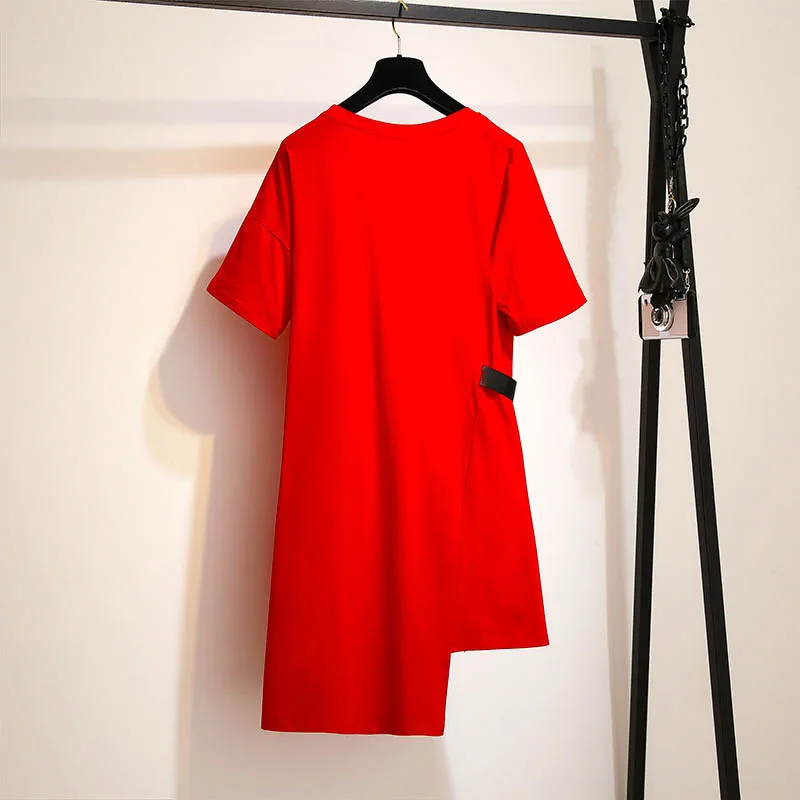 Летнее платье для женщин, большие размеры, бюст 155cm6XL 7XL 8XL 9XL 10XL, платье для женщин, черный, красный цвета