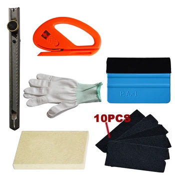 

Squeegee Wrapping Tools Gasket Wrap Applicator Applicator Replacement Car Wrap Set Kit Tuck Vinyl Durable Useful