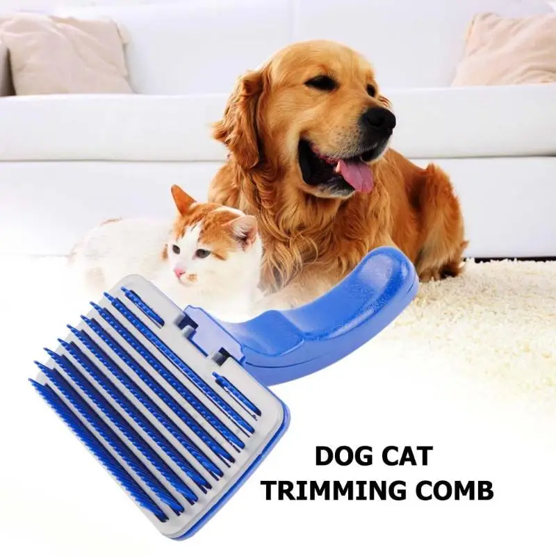 

Pet Comb Dog Grooming Trimmer Tool Fashionable Manual Brush Hair Removal Supplies Accessory Necessary Pet Cleaning Gadgets
