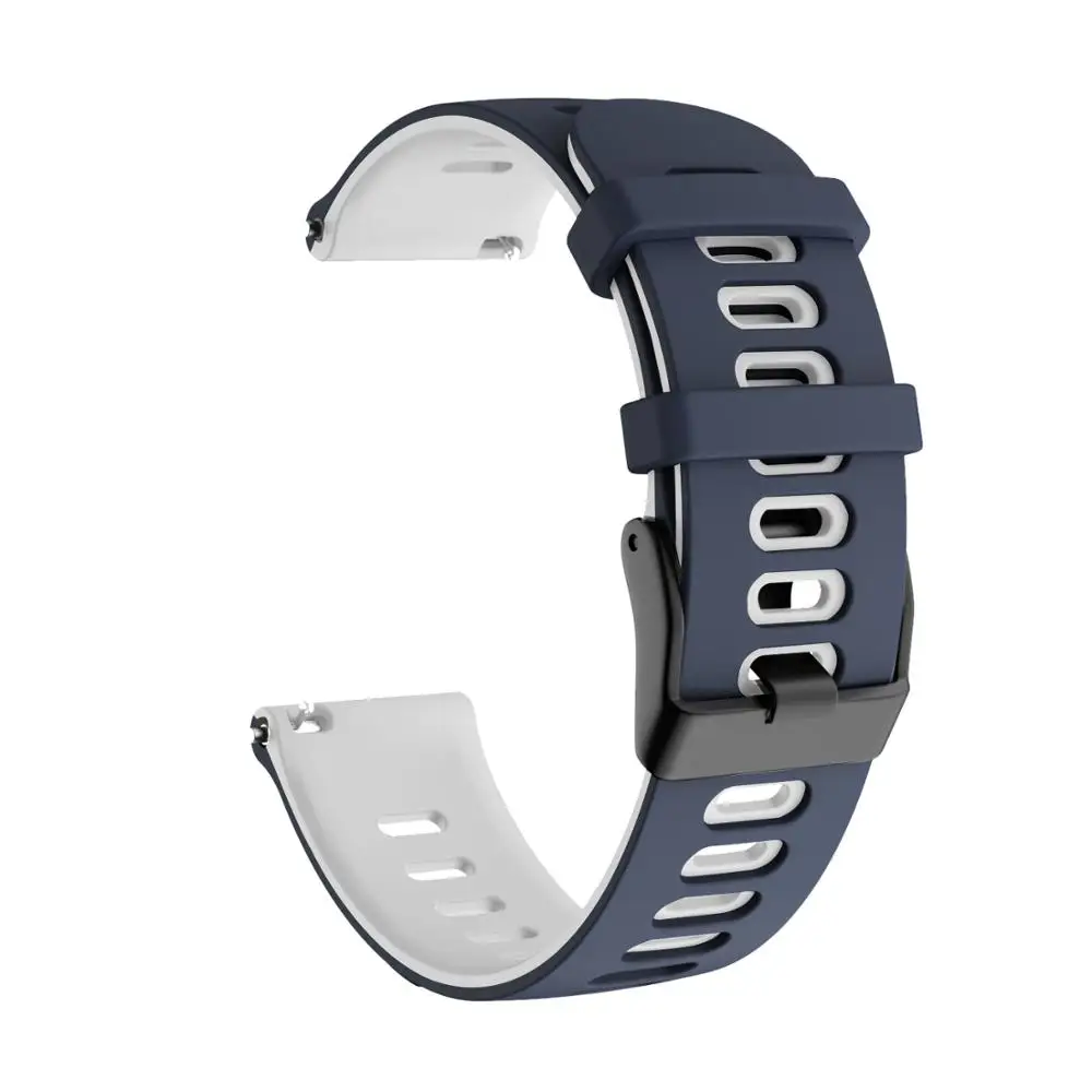 Ремешок для часов 20 мм ремешок Garmin Forerunner 245 245M 645 Vivoactive 3 Venu Sport сменный Браслет