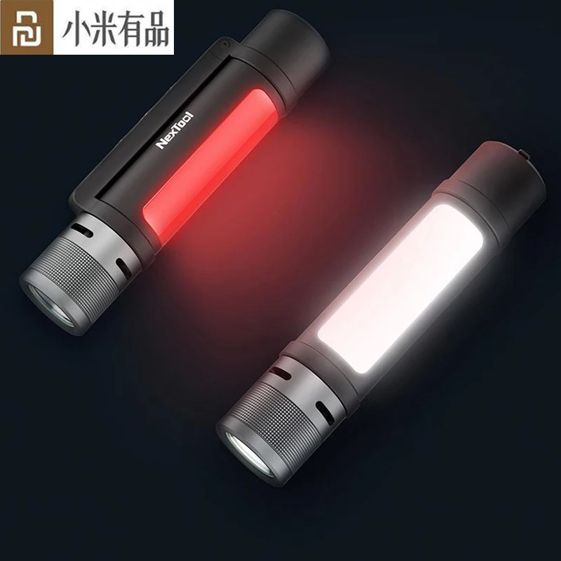 Youpin NexTool 6 в 1 USB перезаряжаемый светильник для вспышки IPX4 водонепроницаемый