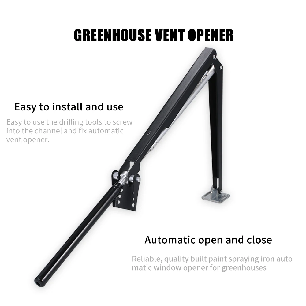 

Automatic Vent Opener Greenhouse Windows Opener Temperature Sensitive Paint Spraying Iron Single Spring Vent Opener HX-T313B