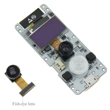 Module de caméra électronique bricolage photographie conseil ESP32-WROVER Bluetooth 4.2 OV2640 0.96 OLED sans fil Mini PSRAM double-coeur(China)
