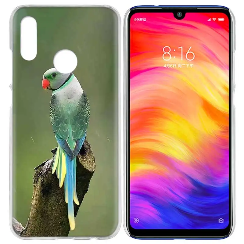 Чехол для Xiaomi Redmi Note 7 7A фотоаппаратов моментальной печати 7S 6 6A 5 Y3 K20 mi 8 до 9 лет CC9 CC9E A1 A2 A3 играть F1 Lite Pro Plus милые птицы - Color: 10