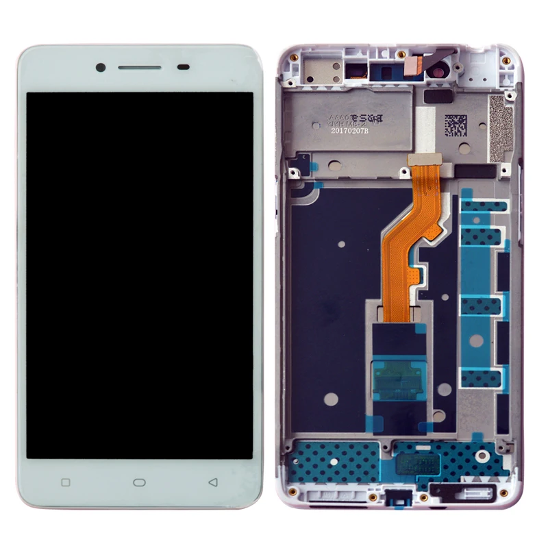 Для OPPO A37 Полный ЖК-дисплей кодирующий преобразователь сенсорного экрана в сборе