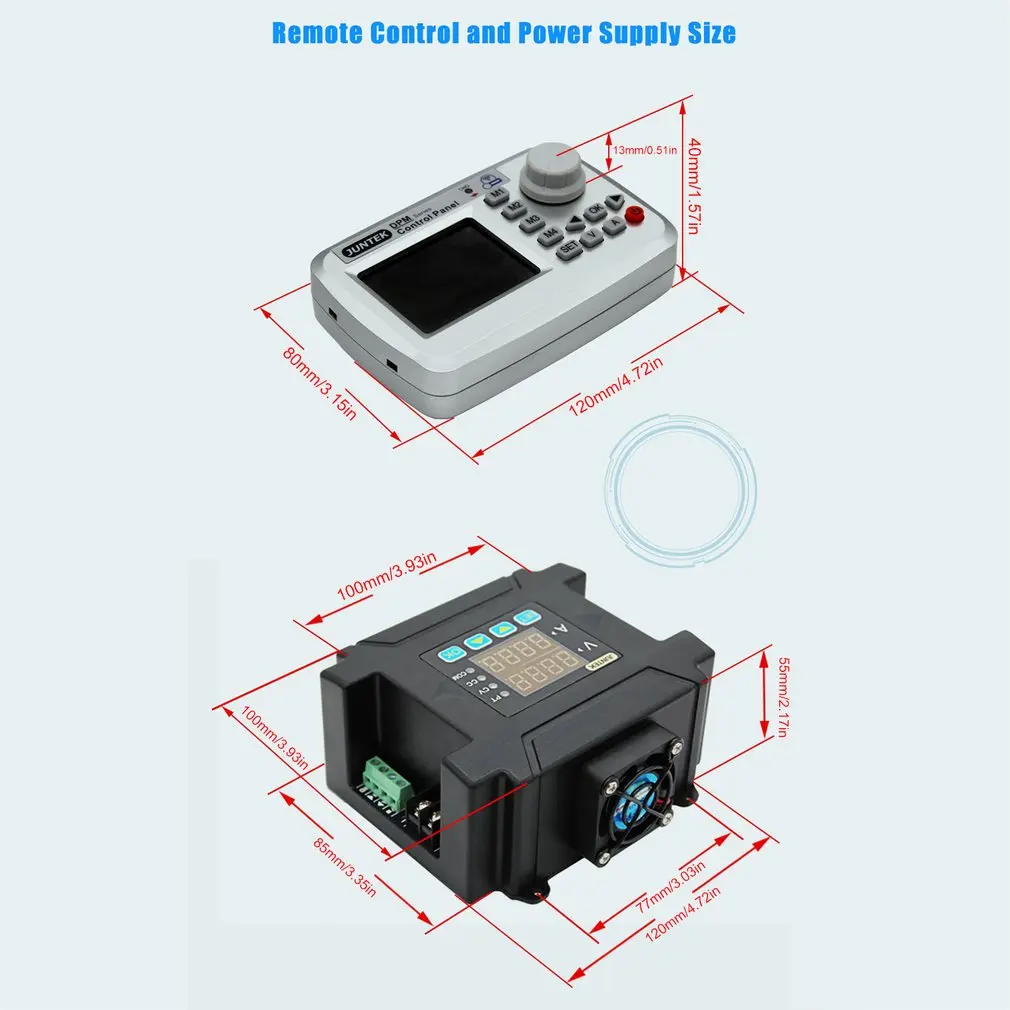 DPM8605-RF программируемый цифровой контроль связи регулируемый источник постоянного тока с пультом дистанционного управления