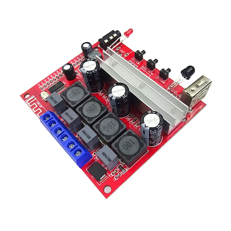 SOTAMIA TPA3116 Bluetooth 5,0 усилитель мощности плата 100 Вт* 2 стерео усилитель TPA3116D2 2,0 аудио усилитель с регулировкой громкости