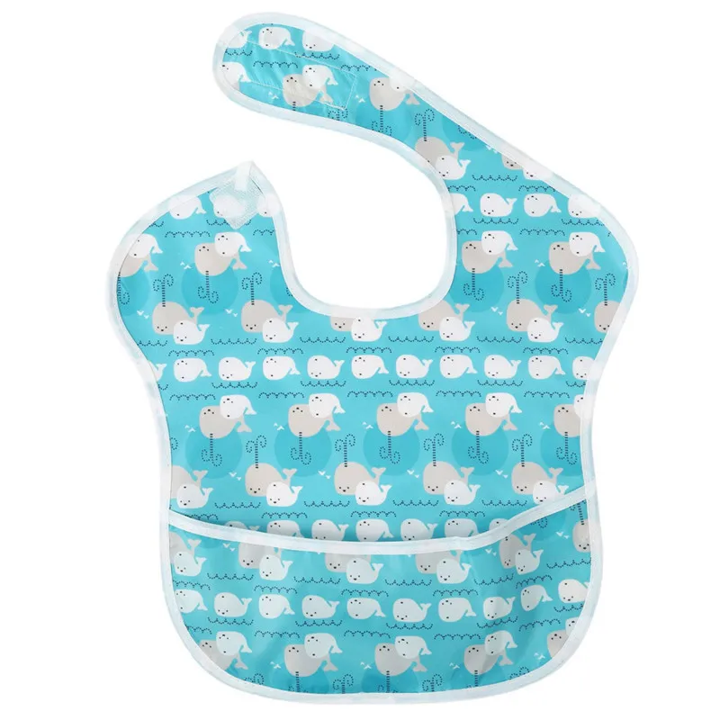 Baby saliva hood bib Baby Newborn Kid Infants Waterproof Stain Resistant Bib With Pocket Saliva Towel #3N08 (12)