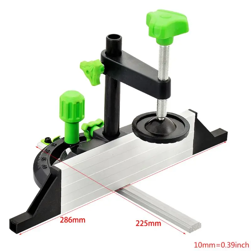 

Gauge And Box Joint Jig Kit With Adjustable Flip Stop Woodworking Tool