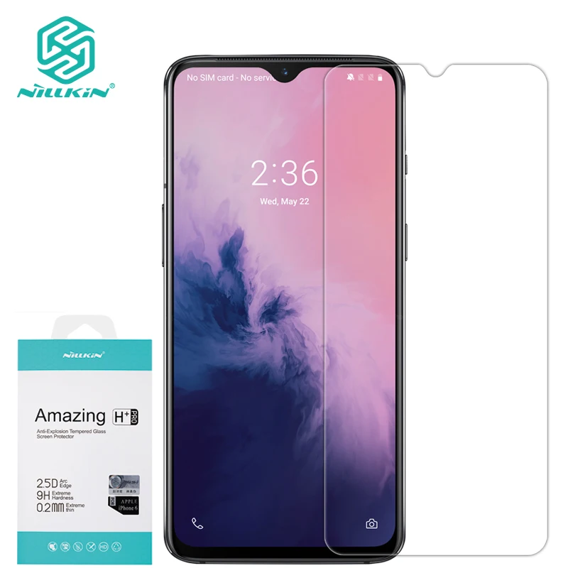 Стекло Nillkin 0,2 мм для OnePlus 7 и Oneplus 6T H+ Pro Анти-Взрывная Защитная пленка для экрана из закаленного стекла