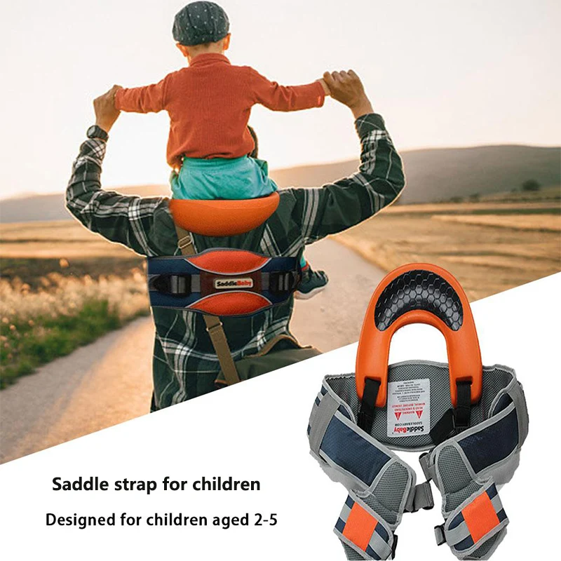 Shoulder Belt Carrieres Strap Backpack for Baby Outdoor Children's Saddle Parent-child Sports Back Stool | Дом и сад