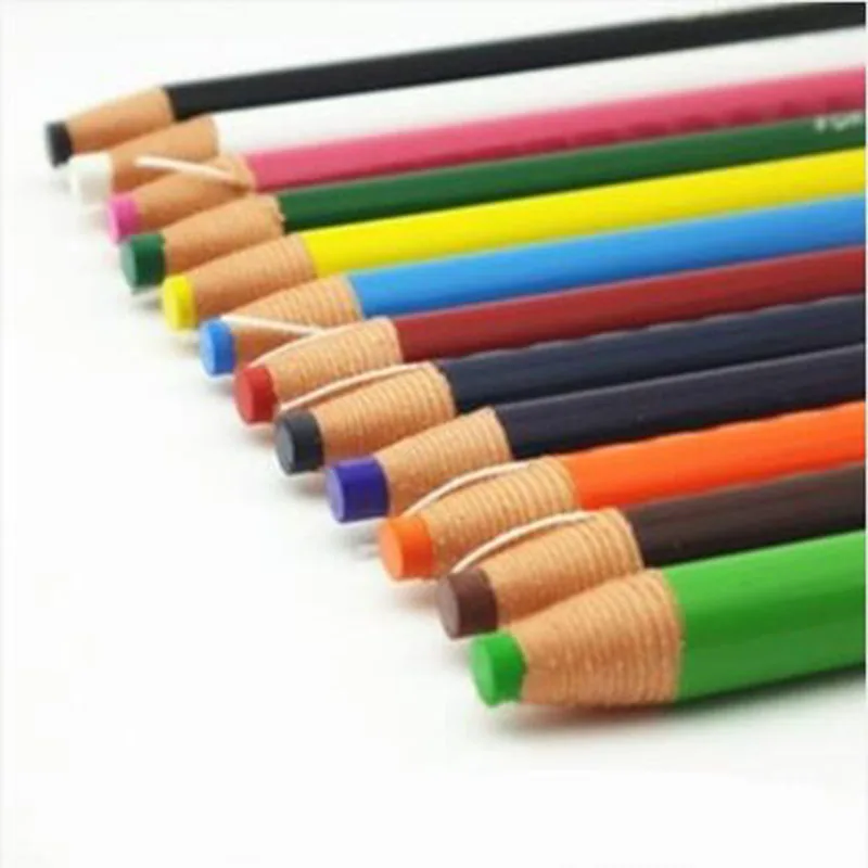 12 шт./кор. рулон Бумага Crayon мебель ремонт Crayon Mark масляный карандаш без резки кабеля шариковая ручка