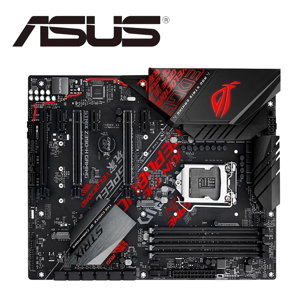 

ASUS ROG STRIX Z390-H GAMING Motherboard Desktop Z390 Chipset LGA 1151 Socket DDR4 DIMM ATX Mainboard PCI-E 3.0