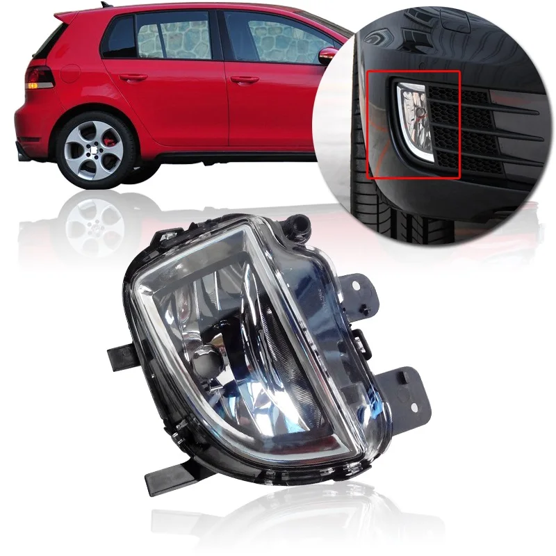 Kamshing для Tiguan 2014 2015 2016 Golf 6 MK6 GTI 2009 2010 2011 2012 2013 VW Jetta GLI туман светильник тумана