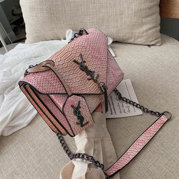 

INS Retro Classic Bag Handbag 2020 New Small Package Shoulder Bags Flap Chains