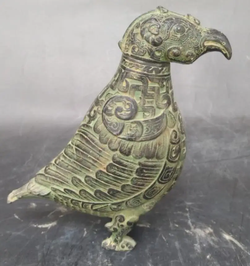 

China bronze small bird crafts statue