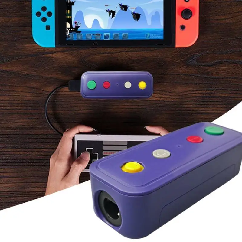 Drahtloser Bluetooth-Compita-Adapter-Konverter mit USB-Kabel passend für Nintend Switch für Game Cube/Classic Edition für Wii Classic_voghion.com