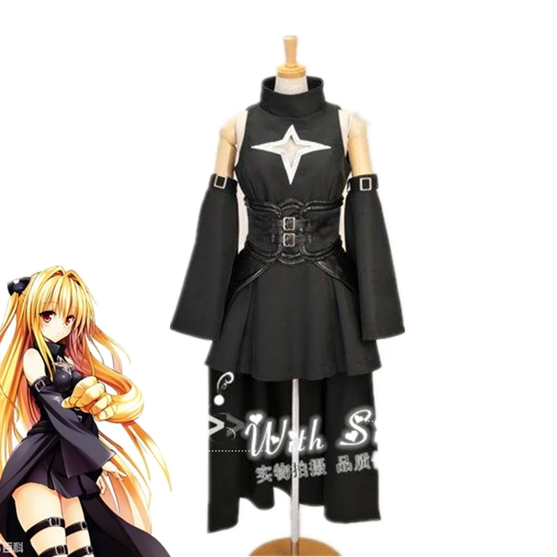 Костюм для косплея эва из аниме To Love-Ru косплей-костюм Золотая темнота конжи Нет