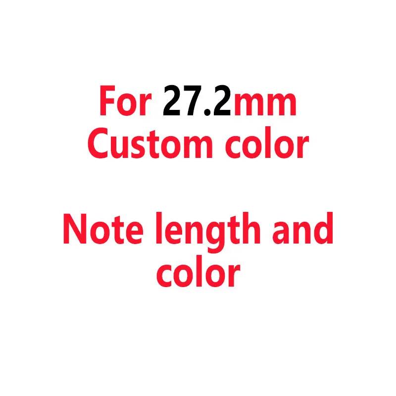 For 27.2 Custom Подседельный штырь для горного велосипеда углеродный руль назад подседельный SEMA супер светильник Вес 50 г 22,2/25,4/27,2 мм ручной работы высокое качество пуш-ап велосипед BMX - Цвет: For 27.2 Custom