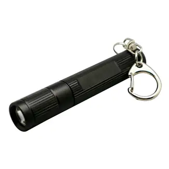 

1pc Flashlight Keychains Practical Key Decoration Key Ring Key Holder For Men