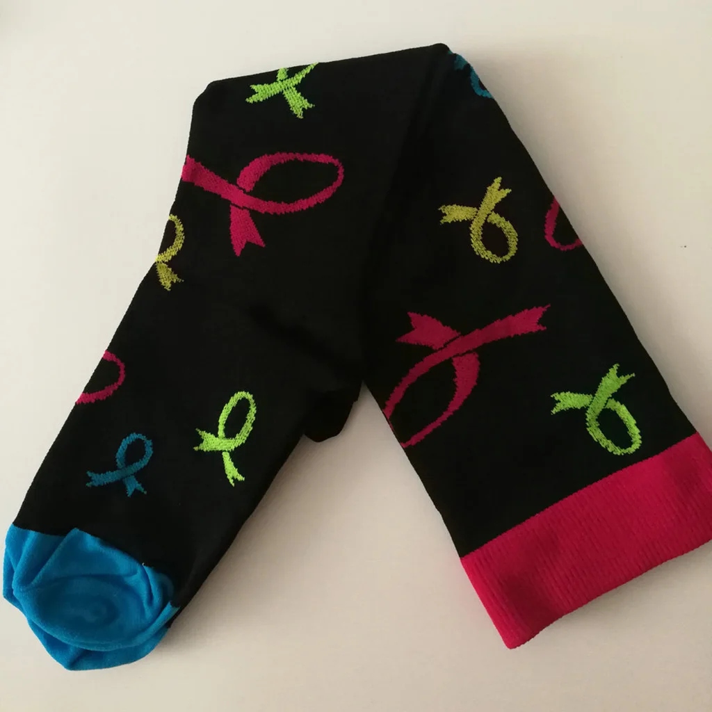 Unisex Compression Socks Long Calf Knee-High Sport Support Stocking, for Leg Swelling Calf Pain